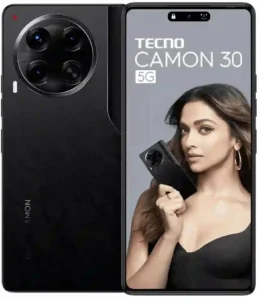 Tecno Camon 30 5G smartphone front and back design with AMOLED display