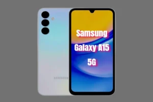 Samsung Galaxy A15 5G with Super AMOLED display and triple camera setup