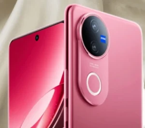 Vivo V50 smartphone front and back design