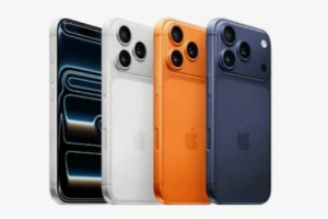 iPhone 17 Pro Max smartphone with Super Retina XDR OLED display and A19 Pro chipset