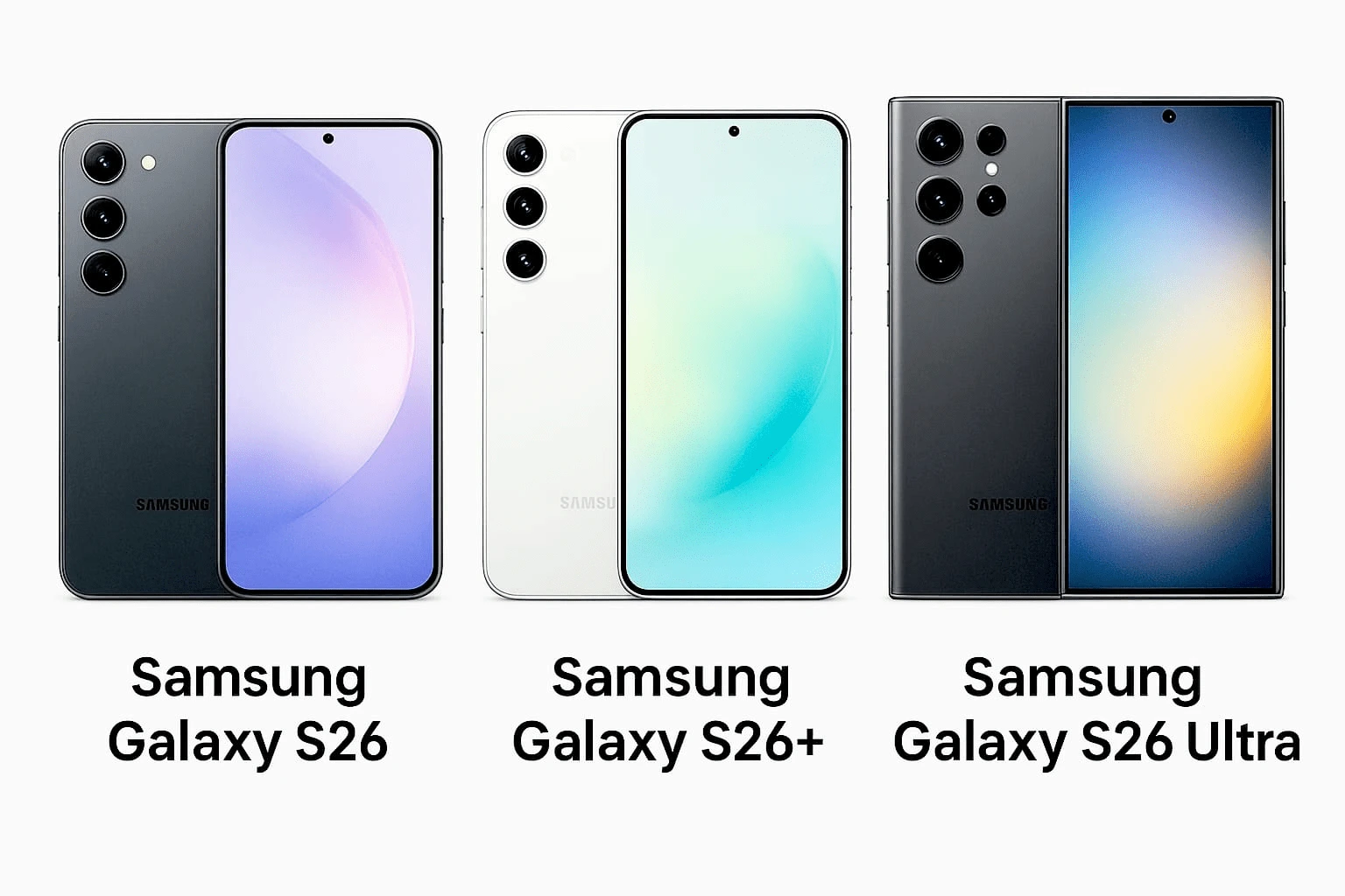 Samsung Galaxy S26 Series latest smartphone with AI features and premium design