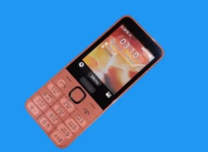 Nokia 215 4G mobile phone with 4G network, long battery life, and modern design