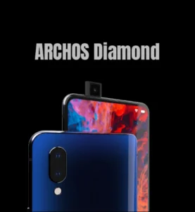 ARCHOS Diamond smartphone with AMOLED display and pop-up camera
