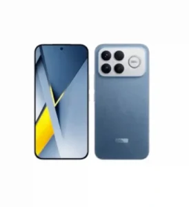 Poco F8 Ultra smartphone front and back view showing display, camera and sleek design