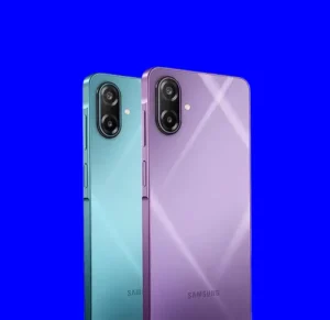 Samsung Galaxy M17e smartphone with sleek design and advanced features