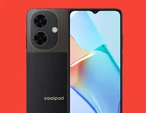 Coolpad CP12 Neo front view showing sleek design and display